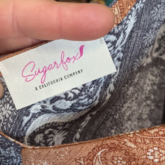 Sugarfox Ribbon tank top - Picture 4 of 5